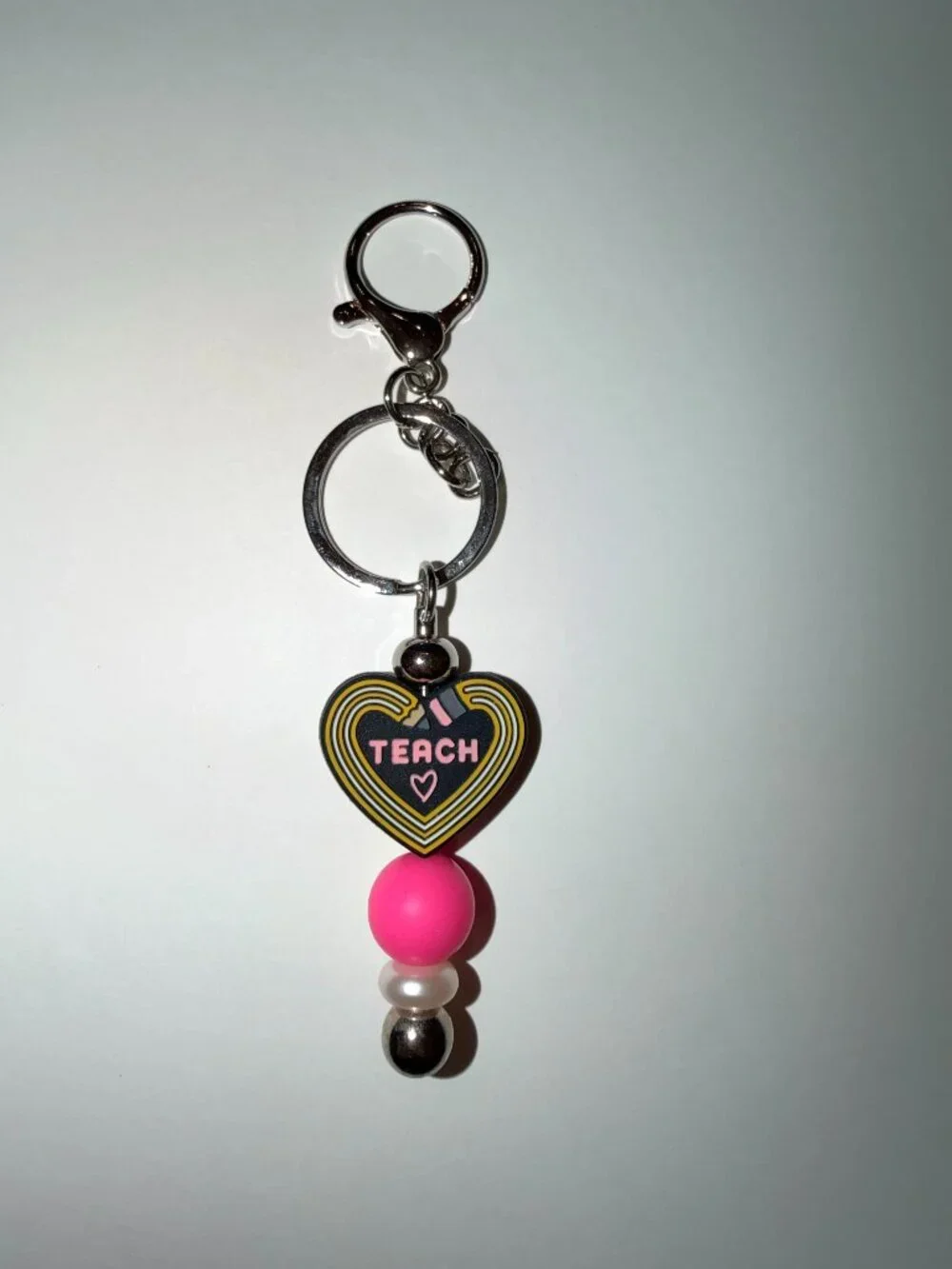 Back to School Gift | Teacher Appreciation Keychain | Handmade Teacher Gift
